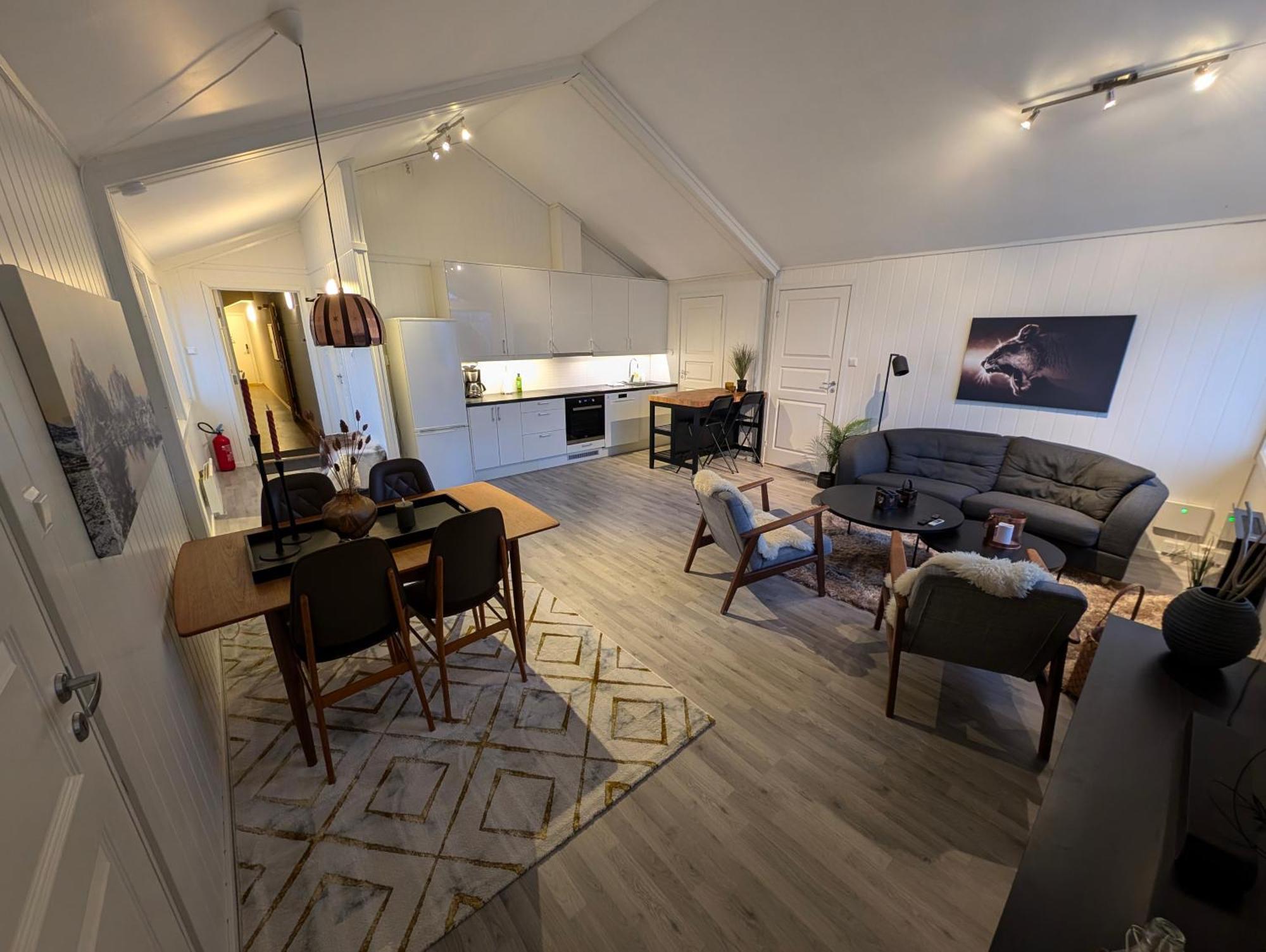 Reine City Apartment Rum bild